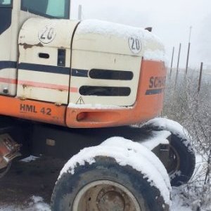 foto 11t bagr kolák mimoosé drapák+svahovka hydr. Schaeff HML42