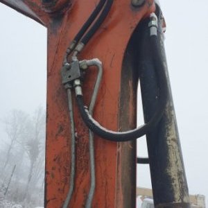 foto 11t bagr kolák mimoosé drapák+svahovka hydr. Schaeff HML42