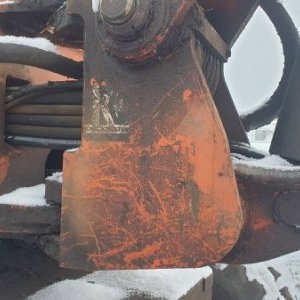 foto 11t bagr kolák mimoosé drapák+svahovka hydr. Schaeff HML42