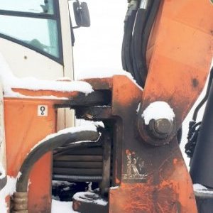 foto 11t bagr kolák mimoosé drapák+svahovka hydr. Schaeff HML42