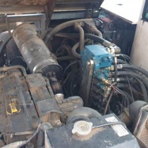 foto 11t bagr kolák mimoosé drapák+svahovka hydr. Schaeff HML42