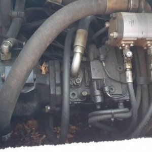 foto 11t bagr kolák mimoosé drapák+svahovka hydr. Schaeff HML42