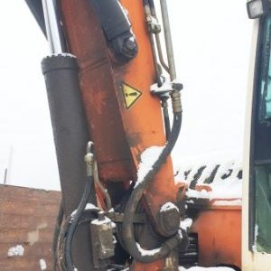 foto 11t bagr kolák mimoosé drapák+svahovka hydr. Schaeff HML42