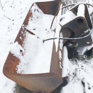 foto 11t bagr kolák mimoosé drapák+svahovka hydr. Schaeff HML42